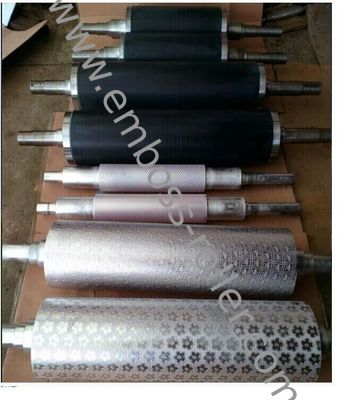 मैनुअल एम्बॉसिंग रोलर 600-1600mm लेजर उत्कीर्ण HV1100/HRC62
